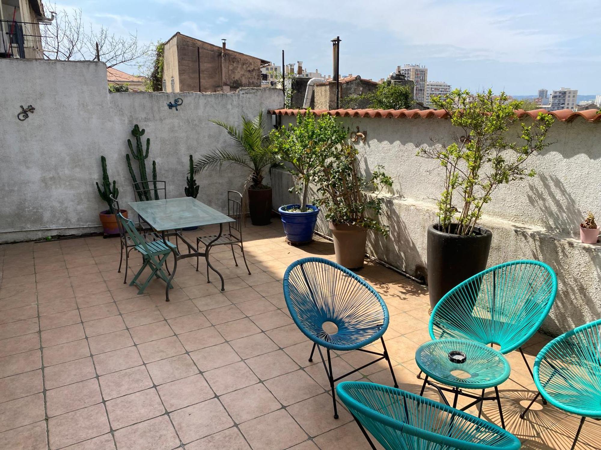 Maison 3 Chambres Gde Terrasse Proche Vieux Port Et Sncf Marselha Exterior foto